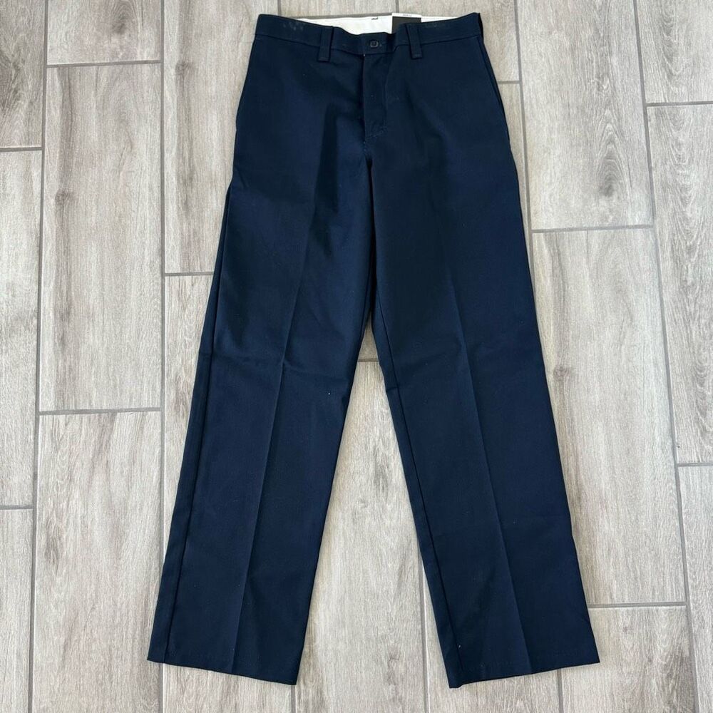 Dickies Pants Mens 30x32 Blue Baggy Loose Skate Skater Workwear Utility Work Y2K